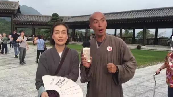 早在2009年出家的44歲男演員林偉亮。